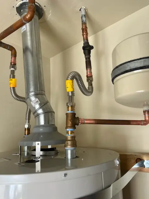 Water heater installation and plumbing repair in Gilliam Meadows